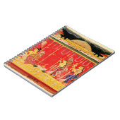 Die Heirat von Krishnas Eltern, von einer Notizblock (Linke Seite)