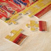 Die Heirat von Krishnas Eltern, von einer Puzzle (Seite)