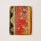 Die Heirat von Krishnas Eltern, von einer Puzzle (Vertikal)