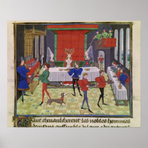 Die Heirat von Renaud von Montauban und von Poster