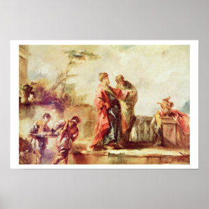 Die Heirat von Tobias, Detail von einer Reihe PA Poster