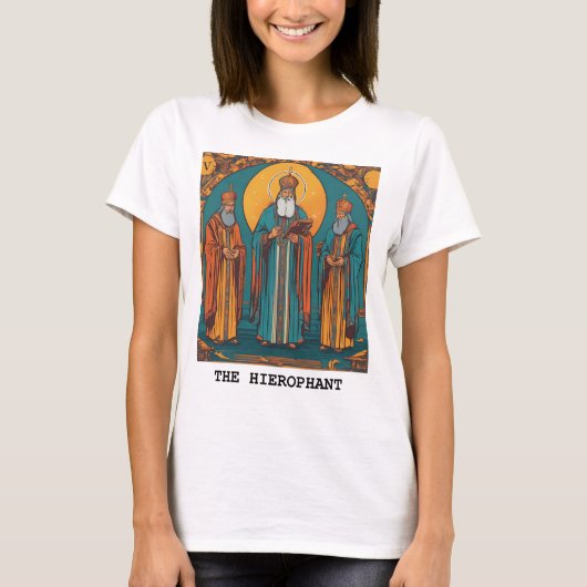 DIE HEIROPHANE - TAROT-KARTE T-Shirt (Vorderseite)