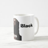 Die heiße schwarze Jesus-Tasse Kaffeetasse (VorderseiteRechts)