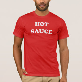 Die heiße Soße-T - Shirt der Männer