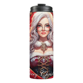 Die heißeste Schwester von Santa - Merry XMas 0312 Thermosbecher