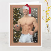 Die heißesten Hunken auf dem Planeten! Christmas B Karte (Gelbe Blume)