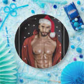 Die heißesten Hunken auf dem Planeten! Christmas B Pappteller (Party)