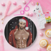 Die heißesten Hunken auf dem Planeten! Christmas B Pappteller (Party)