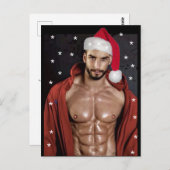 Die heißesten Hunken auf dem Planeten! Christmas B Postkarte (Vorne/Hinten)