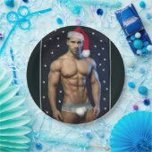 Die heißesten Hunken auf dem Planeten Weihnachtsbu Pappteller (Party)