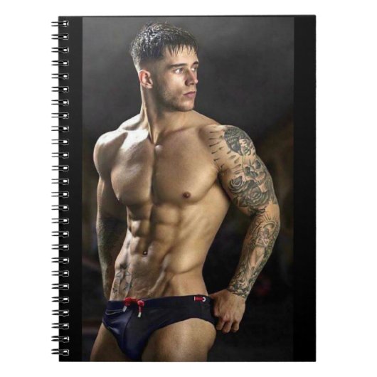 Die heißesten Hunken auf dem Planeten! Zeit für Gl Notizblock (Vorderseite)