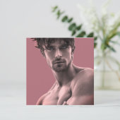 Die heißesten Hunks auf dem Planeten! Zeit für Gle Dankeskarte (Stehend Vorderseite)