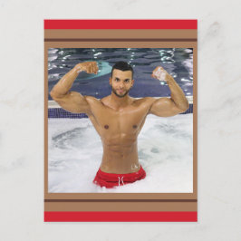 Die heißesten Hunks auf dem Planeten! Zeit für Gle Postkarte