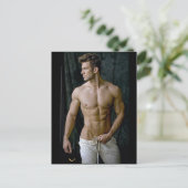 Die heißesten Hunks auf dem Planeten! Zeit für Gle Postkarte (Stehend Vorderseite)