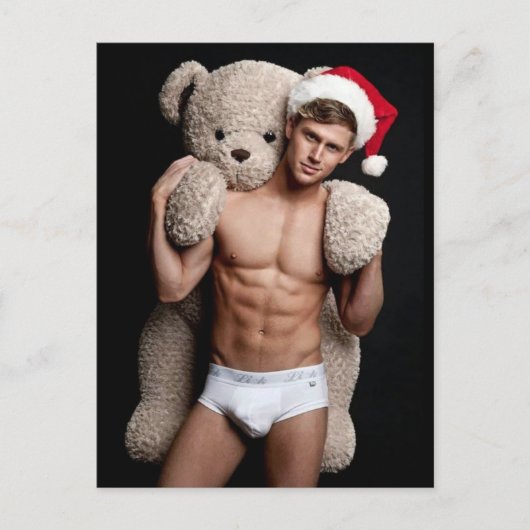 Die heißesten Hunks auf dem Planeten! Zeit für Gle Postkarte (Vorderseite)