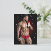 Die heißesten Hunks auf dem Planeten! Zeit für Gle Postkarte (Stehend Vorderseite)