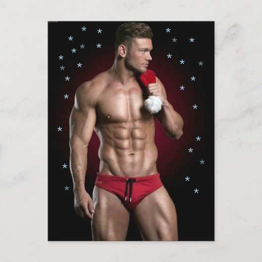 Die heißesten Hunks auf dem Planeten! Zeit für Gle Postkarte (Vorderseite)