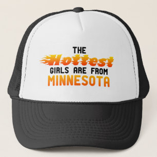 Die heißesten Mädchen kommen aus Minnesota Truckerkappe