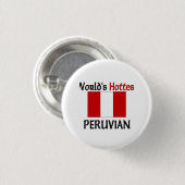 Die heißesten Peruaner der Welt Button (Vorne & Hinten)