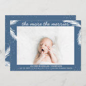 Die heitere Weihnachtsjunge Ankündigung (Vorne/Hinten)