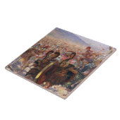 Die Helden der Schlacht von Marathon (Rochegrosse) Fliese (Seite)