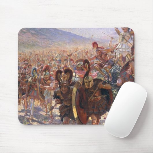 Die Helden der Schlacht von Marathon (Rochegrosse) Mousepad (Mit Mouse)