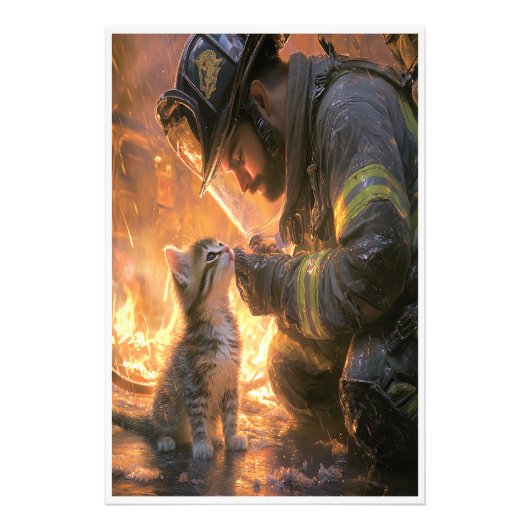 Die Helden segnen Fotodruck (Vorne)