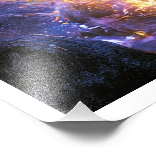 Die Helden segnen Fotodruck (Ecke)