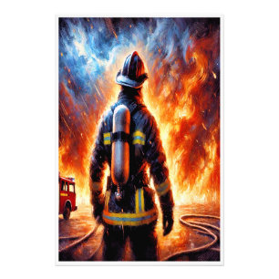 Die Helden segnen Fotodruck