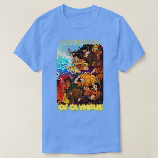 Die Helden von Olympus T-Shirt (Design vorne)