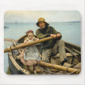 Die helfende Hand, 1881 von Emile Renouf Mousepad (Vorne)