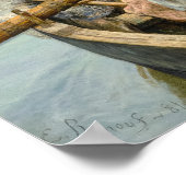 Die helfende Hand, 1881 von Emile Renouf Poster (Ecke)