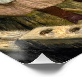 Die helfende Hand, 1881 von Emile Renouf Poster (Ecke)