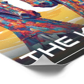 Die Helix, die Kelpies, Falkirk - Besuch Schottlan Poster (Ecke)