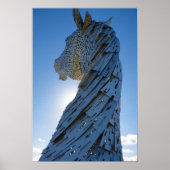 Die Helix, die Kelpies, Falkirk - Besuch Schottlan Poster (Vorne)