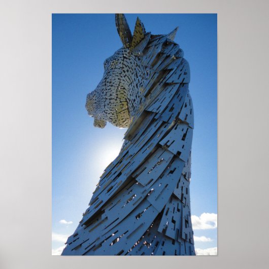 Die Helix, die Kelpies, Falkirk - Besuch Schottlan Poster (Vorne)
