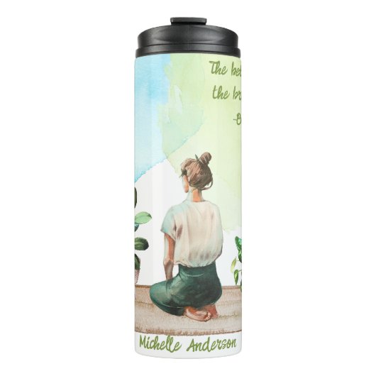 Die hellere Flammumarmung Thermosbecher (Vorderseite)