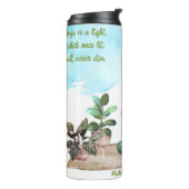 Die hellere Flammumarmung Thermosbecher (Nach links gedreht)