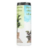 Die hellere Flammumarmung Thermosbecher (Rückseite)