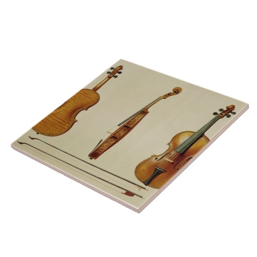 Die Hellier Violine hergestellt von Antonio Fliese (Seite)