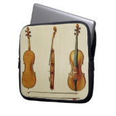 Die Hellier Violine hergestellt von Antonio Laptopschutzhülle (Vorderseite Links)