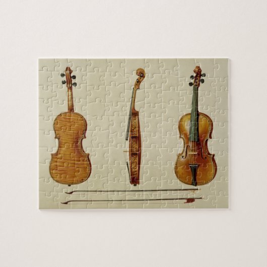 Die Hellier Violine hergestellt von Antonio Puzzle (Horizontal)