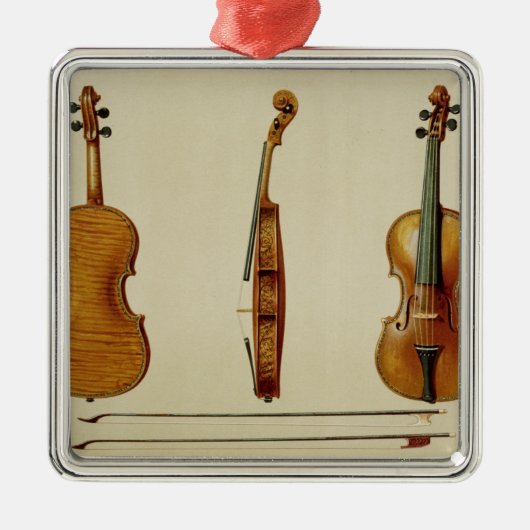 Die Hellier Violine hergestellt von Antonio Silbernes Ornament (Vorne)
