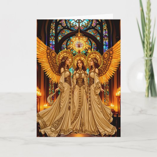 Die Herald Angels Karte (Vorderseite)