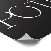 "Die Herausforderung annehmen Inspirationskatalog Poster (Ecke)