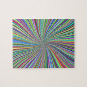 Die Herausforderung der farbenfrohen Spirale der R Puzzle (Horizontal)