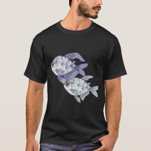 Die Herausforderung des Fischens, Meer und Fluss,  T-Shirt