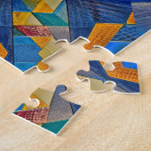 Die Herausforderung des Musters "Quilt Patches" de Puzzle (Seite)