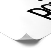 Die Herausforderung Inspiration Minimalistisch Poster (Ecke)