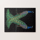 Die Herausforderung von zwei Pfauenpuzzle Puzzle (Horizontal)